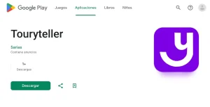 Touryteller ya está disponible en Google Play para Android