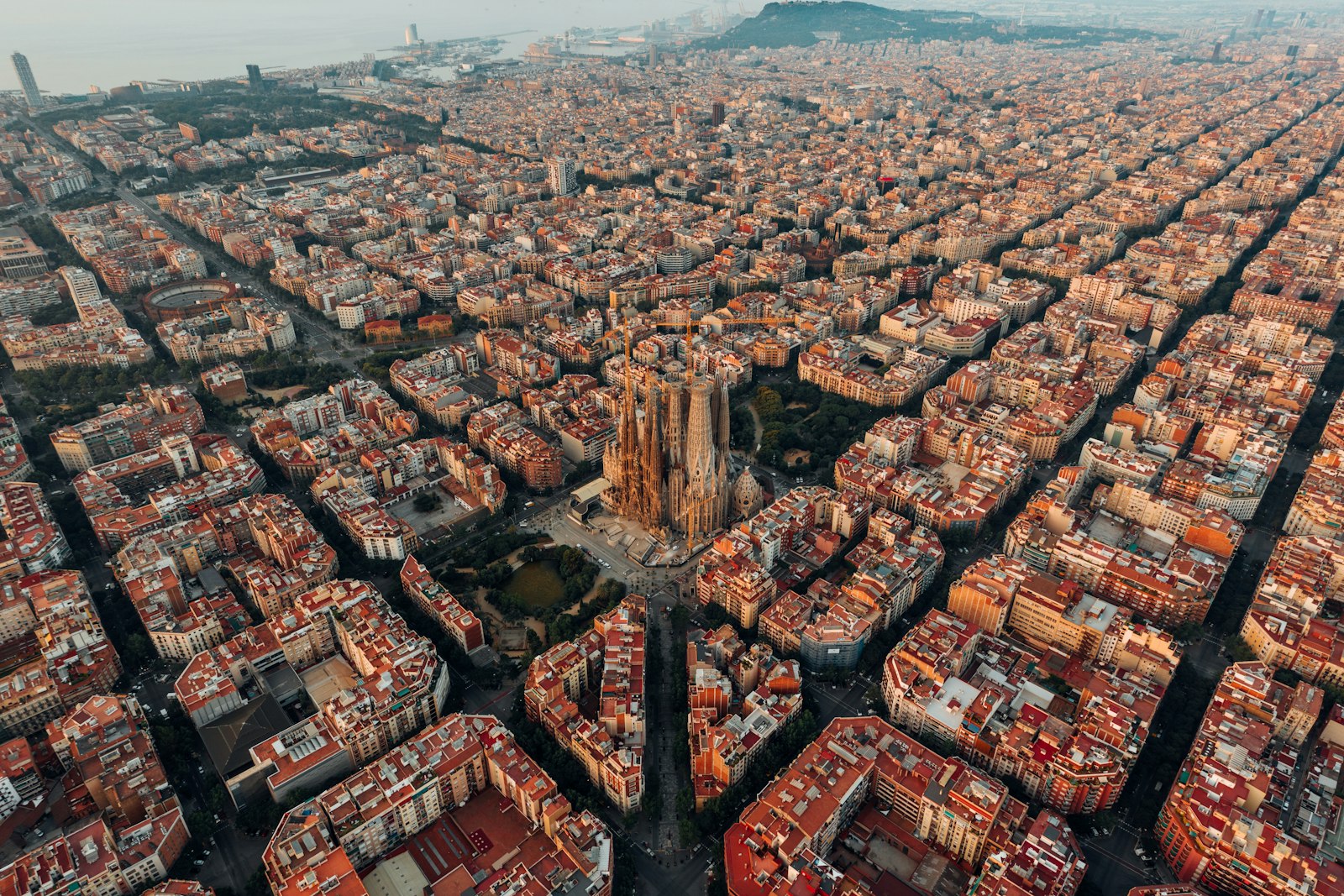 Vista representativa de Barcelona